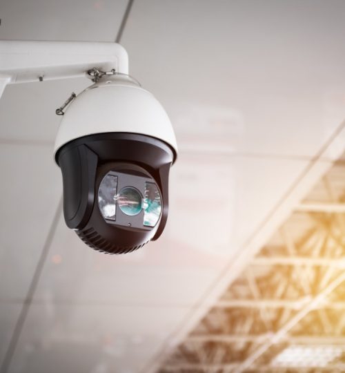 High-definition outdoor CCTV camera from Cubic Smart Alarms.